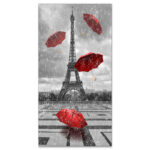 " Cityscapes 'Flying Umbrella With Eiffel Tower " - Image 6