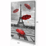 " Cityscapes 'Flying Umbrella With Eiffel Tower " - Image 7