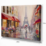 " Cityscapes Lovers In Paris Eiffel Tower " - Image 4