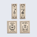 " Classic French Inspired Hotel Bath Panels And Signs; Cologne And Savon " by N. Harbick 4 - Pieces - Image 2