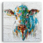 " Colorful Cow " - Image 2