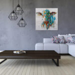 " Colorful Cow " - Image 4