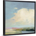 " Colorful Horizon II " by Julia Purinton Painting Print - Image 2