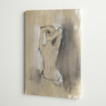 " Contemporary Draped Figure I " by Ethan Harper Painting Print - Image 6