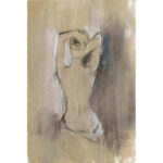 " Contemporary Draped Figure I " by Ethan Harper Painting Print