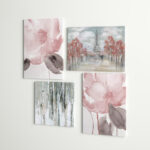 " Contemporary Pink " 4 - Pieces - Image 2