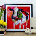" Cow " by Richard Wallich - Image 2