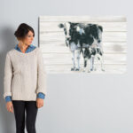" Cow And Calf On Wood " by Emily Adams - Image 6