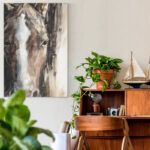 " Cropped Equine Study II " Painting Print - Image 5