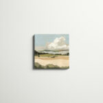 " Cumulus Landscape II " by Emma Scarvey Painting Print - Image 2