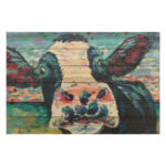 " Curious Cow 2 Arte De Legno Digital Print " - Image 5