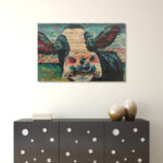 " Curious Cow 2 Arte De Legno Digital Print " - Image 7