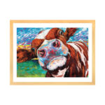 " Curious Cow I " by Carolee Vitaletti - Image 2