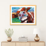 " Curious Cow I " by Carolee Vitaletti - Image 3