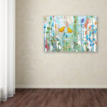 " Dans Chaque Coeur " by Sylvie Demers Painting Print - Image 2