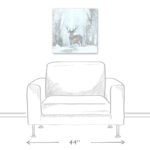 " Deer In Winter Wonderland " - Image 6