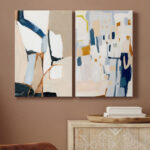 " Diagramme I " 2 - Pieces Painting Print - Image 2