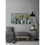 " Eccentric Sunflower " Painting Print - Image 3