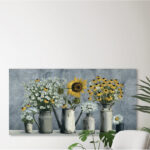 " Eccentric Sunflower " Painting Print - Image 6