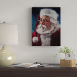 " Elderly Santa Portrait " by Meadowpaint