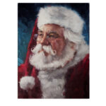 " Elderly Santa Portrait " by Meadowpaint - Image 2