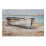 " Embellished Whitewashed Boat " - Image 2