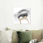 " Fashion And Glam Eyes And Rhinestones Golden, Glam Gray " - Image 7