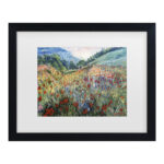 " Field Of Wild Flowers " Painting Print - Image 5