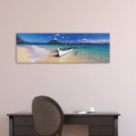 " Fishing Boat Moored On The Beach, Palawan, Philippines " by Panoramic Images