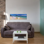 " Fishing Boat Moored On The Beach, Palawan, Philippines " by Panoramic Images - Image 3