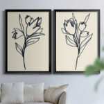 " Floral Marker I " 2 - Pieces - Image 5