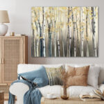 " Golden Birch Forest I " - Image 2