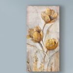 " Golden Poppies On Taupe I " by Timothy O' Toole - Image 6