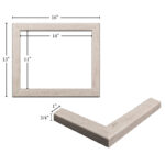 " Gorgeous Teal And Cream Watercolor-Style Hydrangea Florals, Birds And Butterfly " by Daphne Brissonnet 2 - Pieces - Image 5