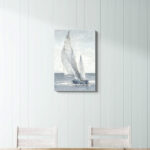 " Gray Seas I " by Ethan Harper Painting Print - Image 4