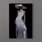 " High Fashion Ebony African American " by Staci Maxwell - Image 2