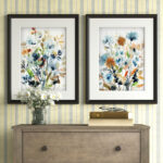 " Holland Spring Mix " 2 - Pieces Painting Print