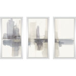 " Improvisation II Gray " 3 - Pieces - Image 3