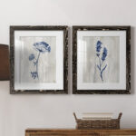" Indigo Botanical I " 2 - Pieces - Image 2