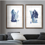 " Indigo Collide I " by Melissa Wang 2 - Pieces - Image 4