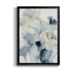 " Indigo Ginkgo I " Painting Print - Image 7