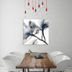" Indigo Luster Cyclamen 2 " - Image 7
