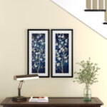 " Indigo Spring I " 2 - Pieces Painting Print