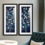 " Indigo Spring I " 2 - Pieces Painting Print - Image 4
