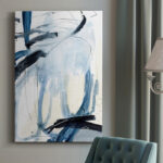 " Indigo Swash II " Painting Print