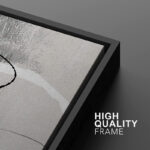 " Industrial Grunge Gray Line Art Abstract Geometric Graffiti & Street Wall Art. " 2 - Pieces - Image 5