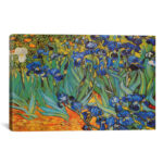 " Irises " by Vincent Van Gogh - Image 3