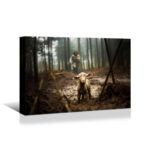 " Jesus Christ Seeking Lost Lamb " - Image 3