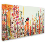 " Joie De Vivre " by Sylvie Demers Painting Print - Image 7