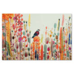 " Joie De Vivre " by Sylvie Demers Painting Print - Image 8